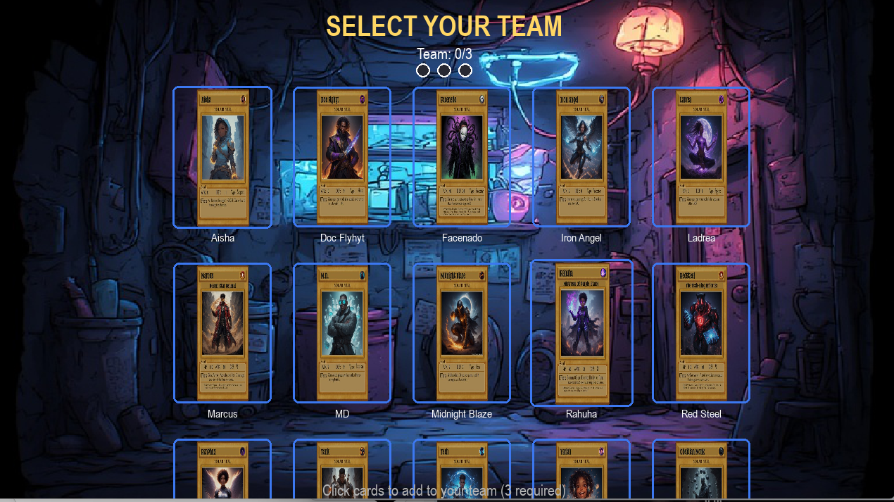 FlytForce trading card samples